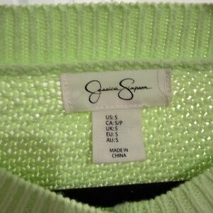 Jessica Simpson Women's Light Green Sweater